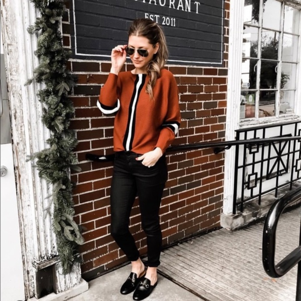 Varisty Striped Sweater